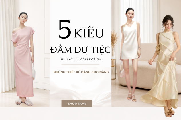5 kiểu đầm dự tiệc giúp nàng nổi bật mà không cần ăn diện quá cầu kỳ