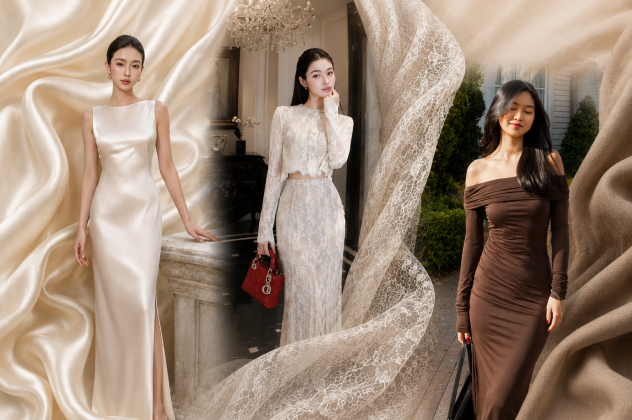 Đầm Lụa, Đầm Ren Hay Đầm Cotton: Chọn Chất Liệu Nào Cho Từng Dịp?