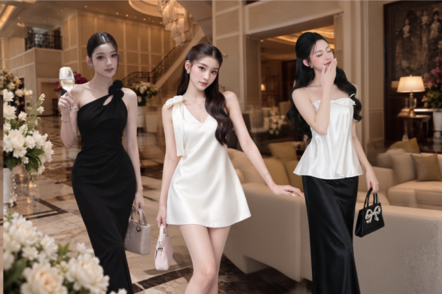 ĐI ĂN CƯỚI MẶC GÌ? 4 GỢI Ý ĐẦM THANH LỊCH CHO NÀNG TỪ KAYLIN