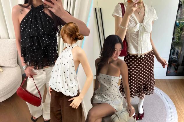 Hot Trend Hè 2026: Giải Mã Sức Hút Của Họa Tiết Chấm Bi - Mặc Kiểu Gì Cũng Trẻ Trung, Sành Điệu Cùng Kaylin